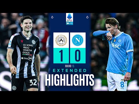 UDINESE-NAPOLI 1-0 | EXTENDED HIGHLIGHTS | SERIE A 2025/26