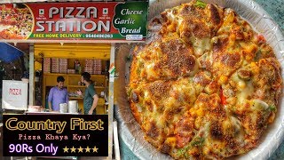 Country First Pizza Khaya Kya? || Delhi Ka Best Pizza Station At Model Town