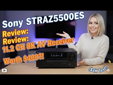 Sony STRAZ5000ES Review: 11.2 CH 8K AV Receiver - Worth $4000?!