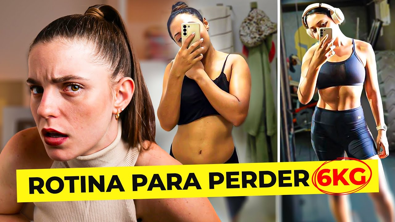 COMO ELA PERDEU 6KG COM ESSA ROTINA??