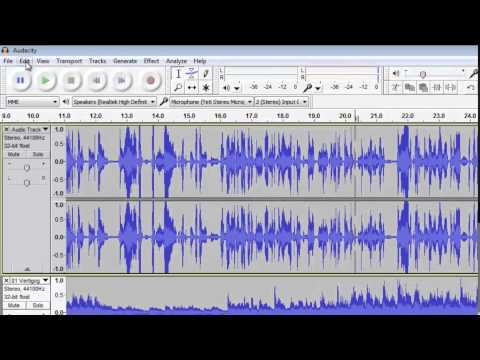 Audacity Basics (OLD/ORIGINAL): Recording, Editing, Mixing