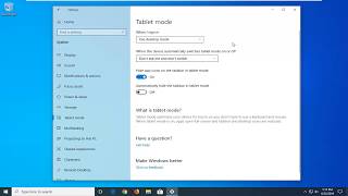 Windows 10 Stuck in Tablet Mode FIX [Tutorial]