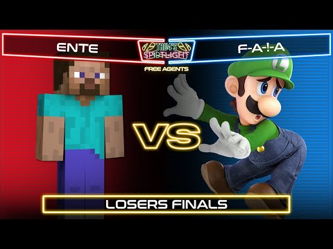 Tru4's Spotlight: Free Agents! Losers Finals - Ente (Steve) vs. F-A-!-A (Luigi)