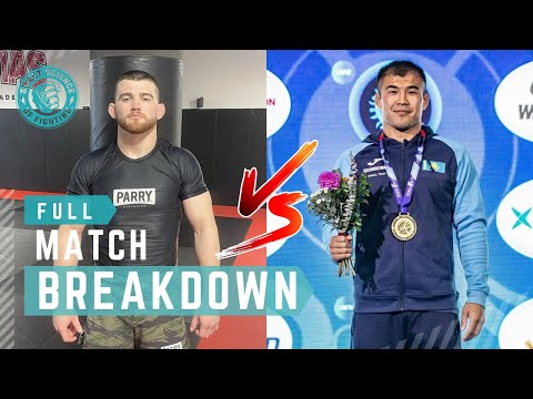 Dante Leon vs. Talbudin Nurbek AIGA 2023 Champions League | FULL MATCH BREAKDOWN BY BJJ BLACK BELT