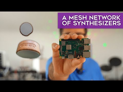 The Alles mesh networking synthesizer - a field of sound at your control