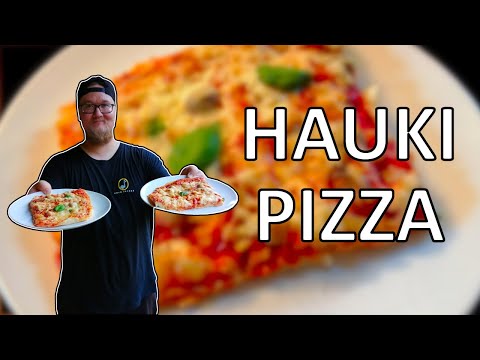 Hauki on pizza!