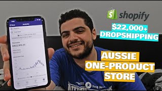 $22,000+ Dropshipping With An Aussie One Product Store - What I've Learnt So Far