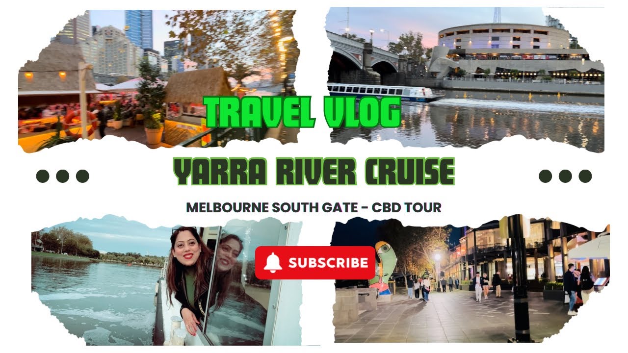 A traveler experiences Yarra River cruise journey in this video.