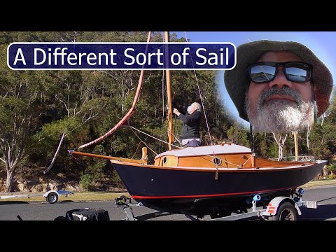 EP24 Dinghy Cruising - sometimes tranquility is just too much! #woodenboats #sailing #dinghysailing