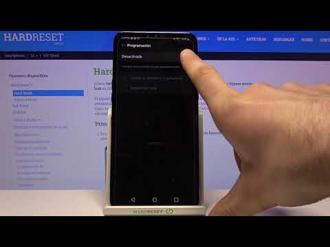 Cómo activar el modo oscuro en LG V50 ThinQ - tema oscuro, programar modo oscuro