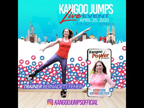 Kangoo Jumps® Live Event April 25, 2020 - Bernadett Feher Kangoo Power™