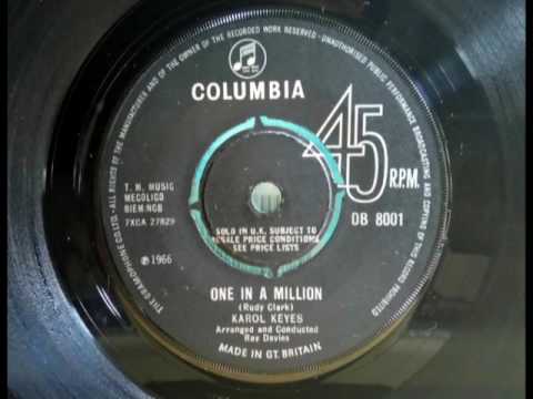 Northern - KAROL KEYES - One In A Million - COLUMBIA DB 8001 - UK 1966 Top Soul Dancer Maxine Brown