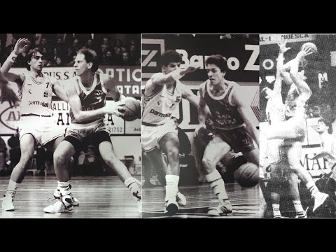 Liga ACB: Magia Huesca - Real Madrid 30-12-1988 (Parte 1/2)