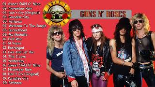Download lagu GUN N' ROSES Greatest Hits Full Album | Best Songs of GUN N' ROSES No ADS mp3