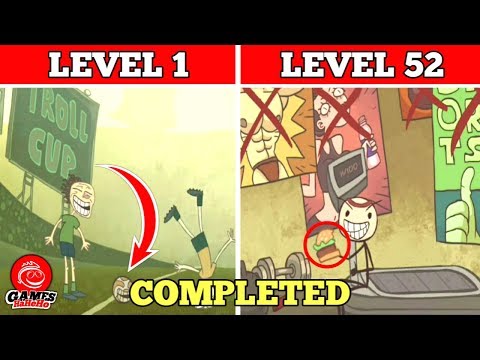Troll Face Quest Sports Puzzle ⚽ - All Levels - Gameplay Walkthrough - Android - Games HaHeHo