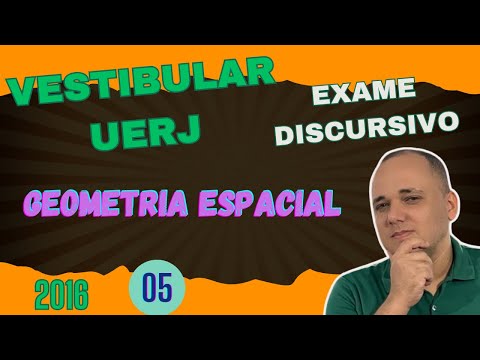 UERJ 2016 question 5 Essay A right triangular prism ABCDEF was divided into two parts by a p