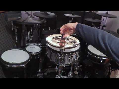 Sabian/Meinl stack - Sabian AAX O-zone splash 10" + Meinl Soundcaster Custom Piccolo Trash china 10"