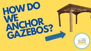 How To Anchor A Gazebo? (YARDISTRY MODELS)