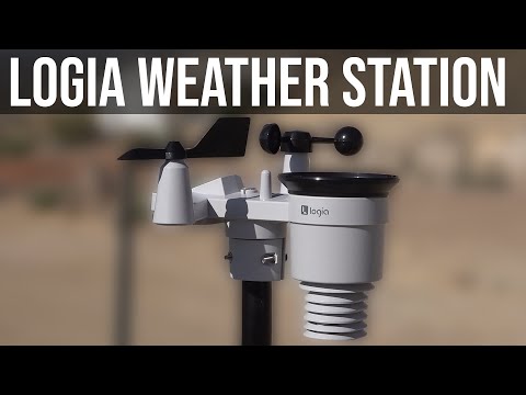 Logia 7-in-1 Weather Station does it work right out of the box ? Opening, install, and review.