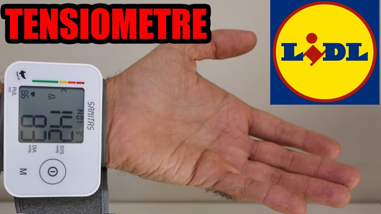 tensiomètre de poignet LIDL SANITAS SBC 26 + OMRON M3 Wrist Blood Pressure Monito
