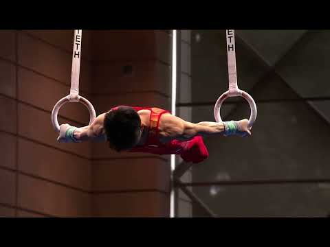 20250726 FISU World University Games_MAG Still Rings Final_Liu Hengyu (CHN)