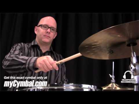 Vintage Paiste 16" Sound Creation Dark Flatride Cymbal - Played by Tim Shahady (9993016-034)