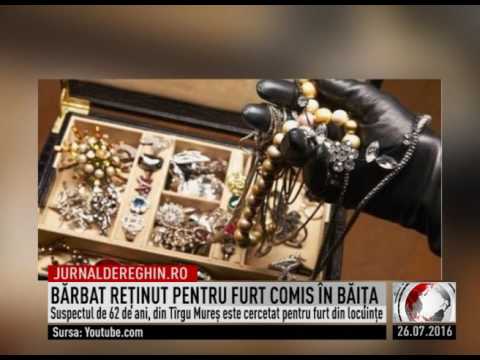 BĂRBAT REŢINUT PENTRU FURT COMIS ÎN BĂIŢA (2016 07 26)