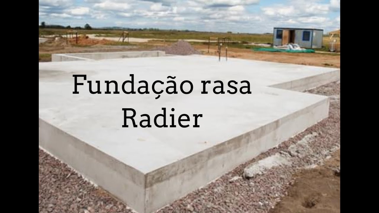 Fundações do Brasil - segundo vídeo radier