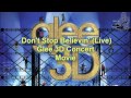 Don't Stop Believin' (Live) Glee 3D Concert ...