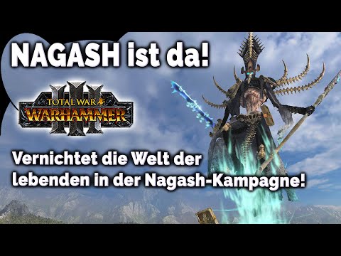 Neue NAGASH-Fraktion für Total War: Warhammer 3