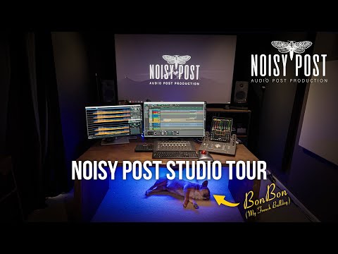 NOISY POST STUDIO TOUR | 7.1 PMC & Kali Audio Mixing Studio for Film & Music | AUDIO POST PRODUCTION
