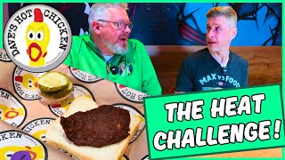 The UK'S SPICIEST FOOD CHALLENGE - The HEAT CHALLENGE At Dave's Hot Chicken! @MaxvsFood