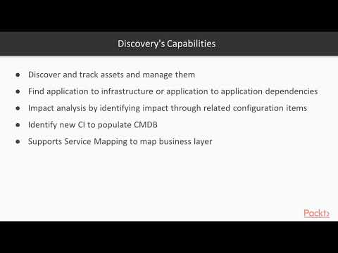ServiceNow IT Operations Management – Configuring Discovery | packtpub com