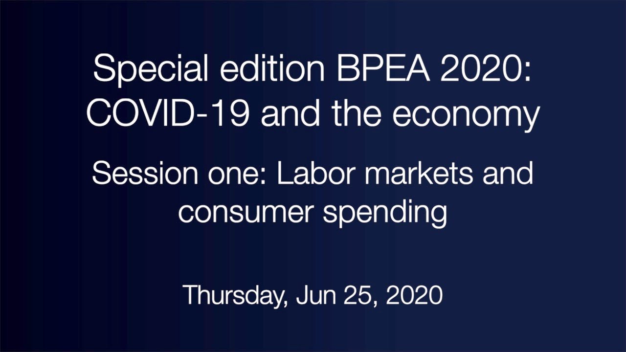 Session one: Labor markets and consumer spending