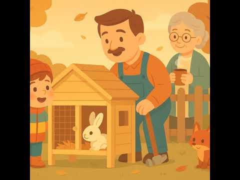 Hase Hoppel bekommt ein Winterhaus | „Gute Nacht“-Geschichte