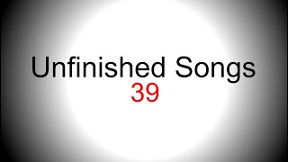 Two acoustic guitars singing backing track - Unfinished song No.39