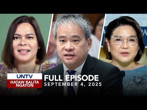UNTV: Hataw Balita Ngayon | September 4, 2025