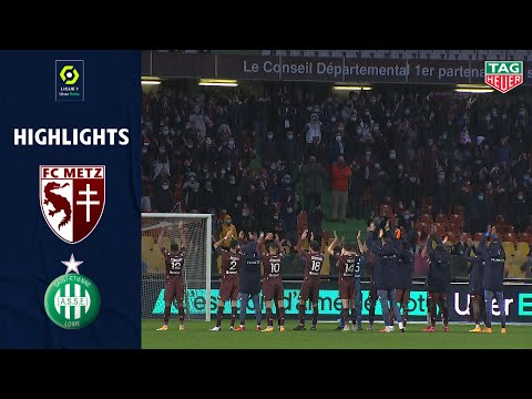 FC METZ - AS SAINT-ÉTIENNE (2 - 0) - Highlights - (FCM - ASSE) / 2020-2021