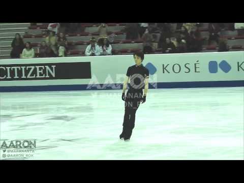 GPF2016 open practice - Yuzuru Hanyu SP run through (fancam) 하뉴 유즈루