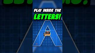 The entire ALPHABET in Geometry Dash! - A to Z #geometrydash