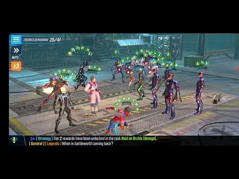 Marvel Strike Force Dark Dimension 8 Node 3 City Hero