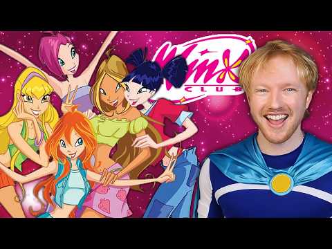 Grown Man BINGE WATCHES Winx Club… 