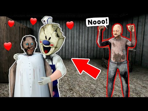 Ice Scream loves Granny !! Grandpa is furious !! - funny horror animation parody (p.155)