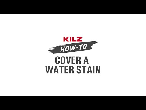 How-To Cover a Water Stain with KILZ®