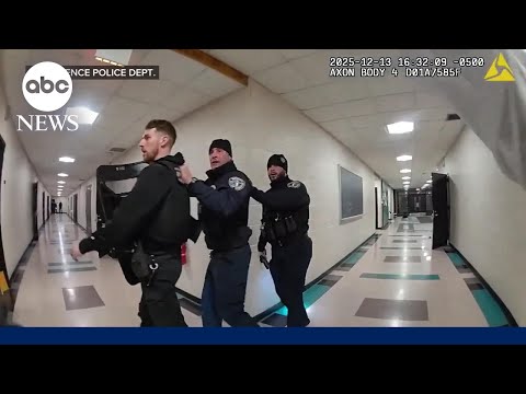 Police release body camera footage of Brown University shooting aftermath