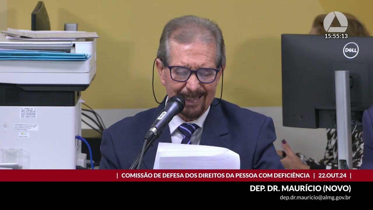 22/10/2024 15:30 - Comissão de Defesa dos Direitos da Pessoa com Deficiência