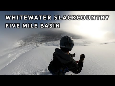 Whitewater Slackcountry // Five Mile Basin // Backcountry Skiing