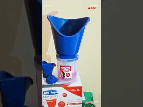 Blue angel steam inhaler and vaporizer