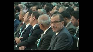 سخنرانی رئیس جمهور کشور در مراسم افتتاح پروژۀ تاپی در شهر ماری ترکمنستان