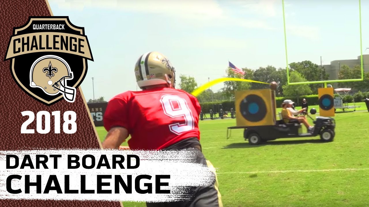 Dartboard Challenge | 2018 QB Challenge | Ep. 12